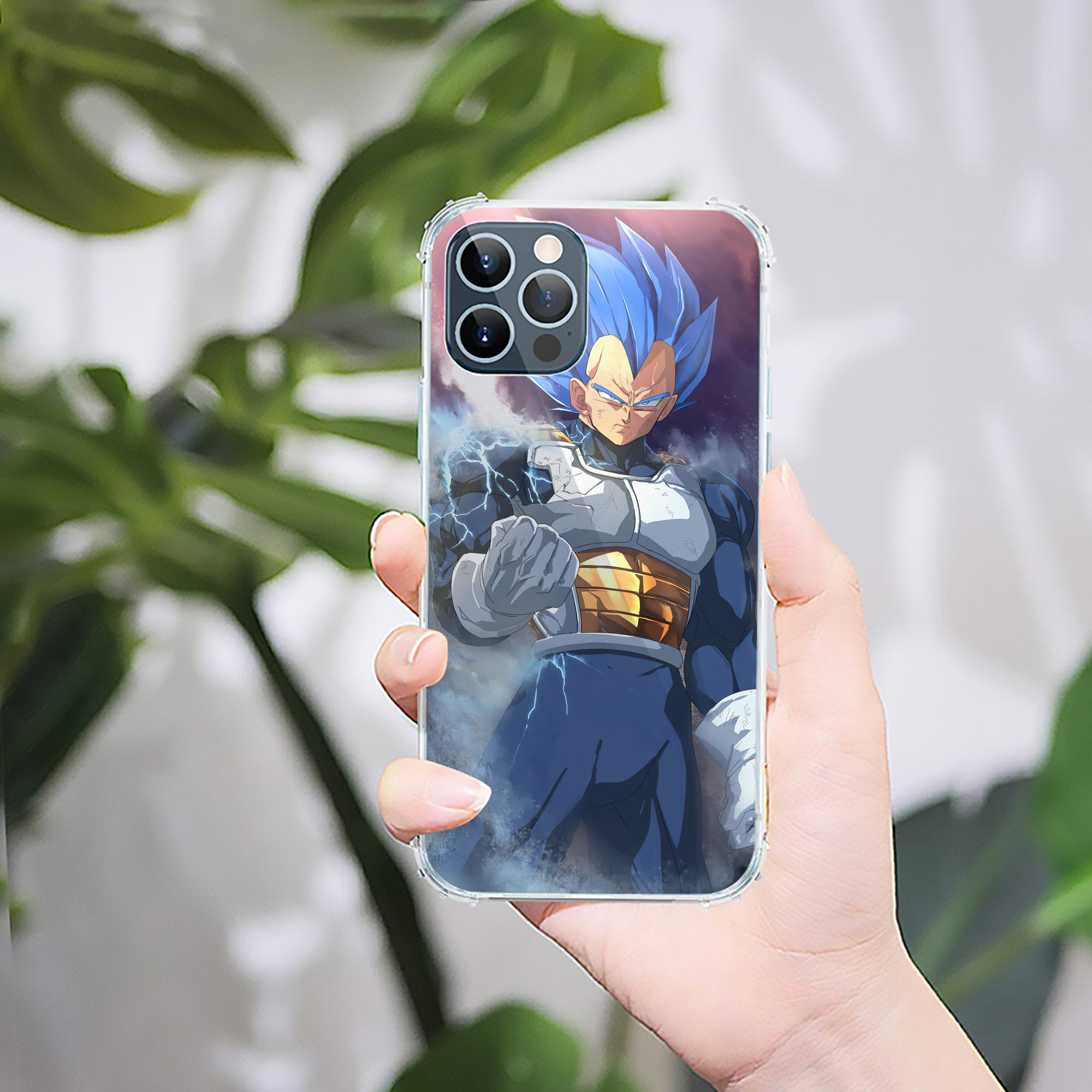 （画像用） ドラゴンボール DRAGON BALL 【iPhone 12シリーズ対応】透明スマホケース（クリアソフトケース）